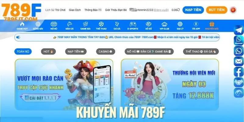 Khuyến mãi 789f